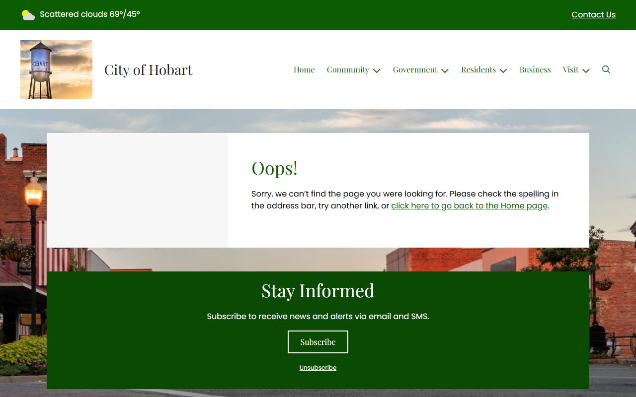 Hobart Municipal Court Kiowa County traffic ticket records